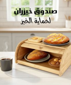 صندوق خيزران لحماية الخبز