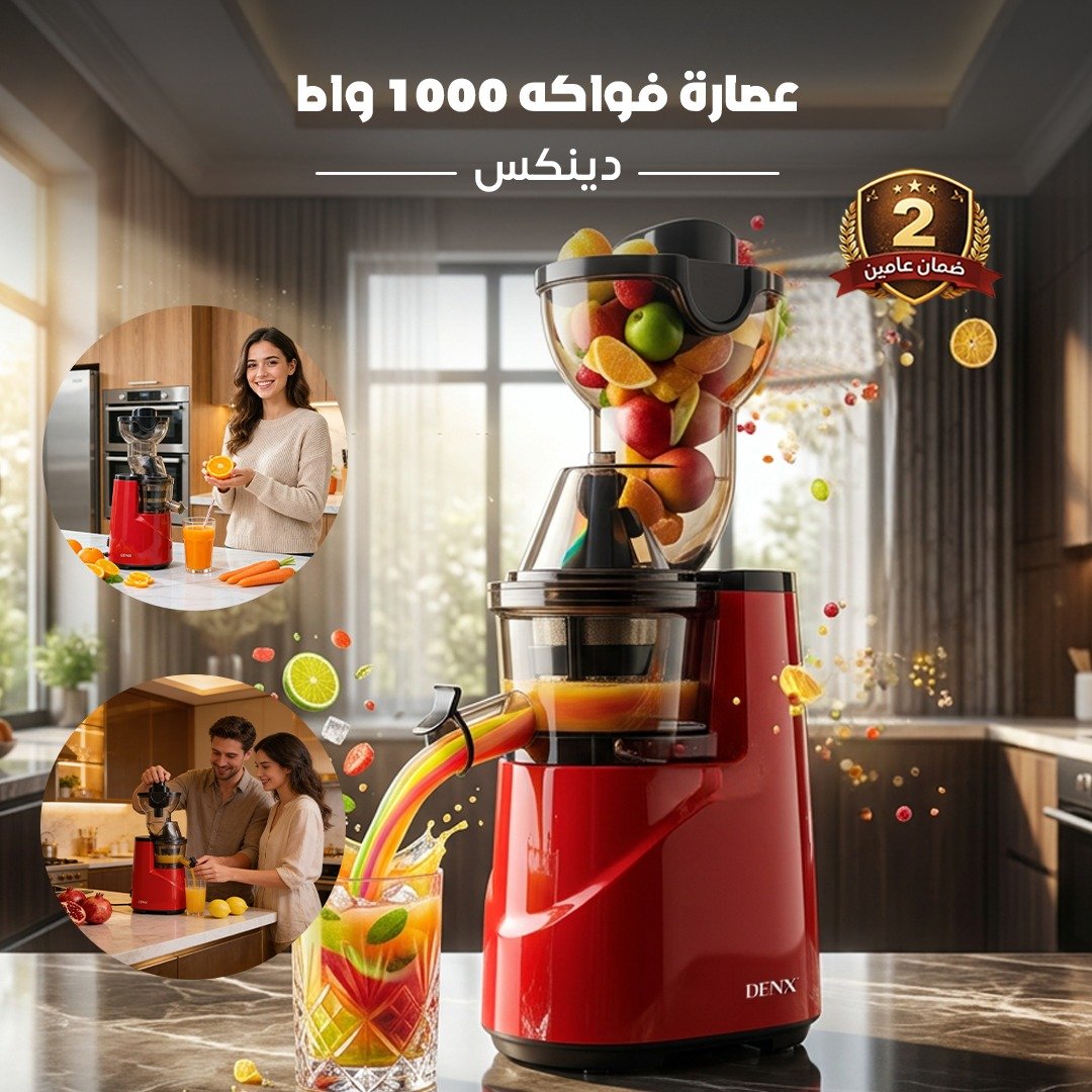 عصارة فواكه 1000 واط دينكس - ضمان عامين - الصورة 3