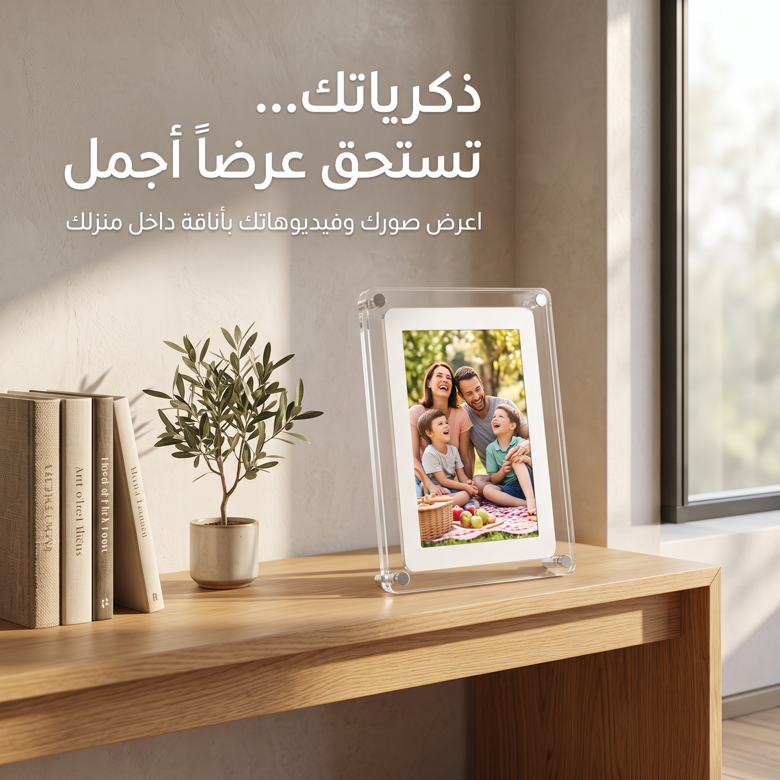 • برواز عارض الفيديو 5 بوصة