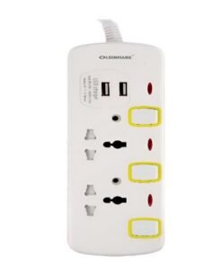 مقبس محمول ثنائي الاتجاه مع منافذ USB