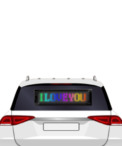 لوحة عرض LED ذكية للسيارة