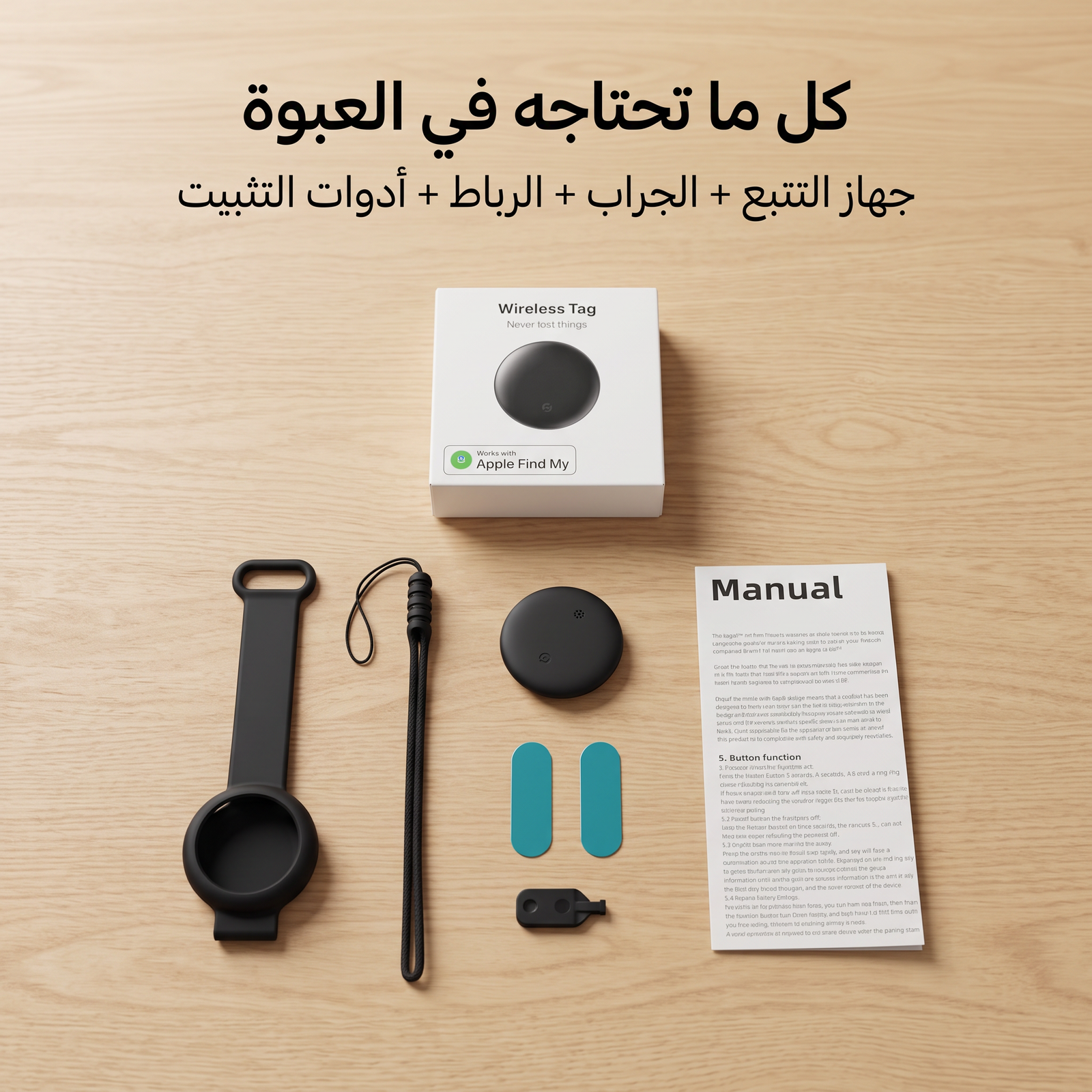 جهاز تحديد المواقع الذكي الذكي Air Tag MFi Find My - الصورة 3