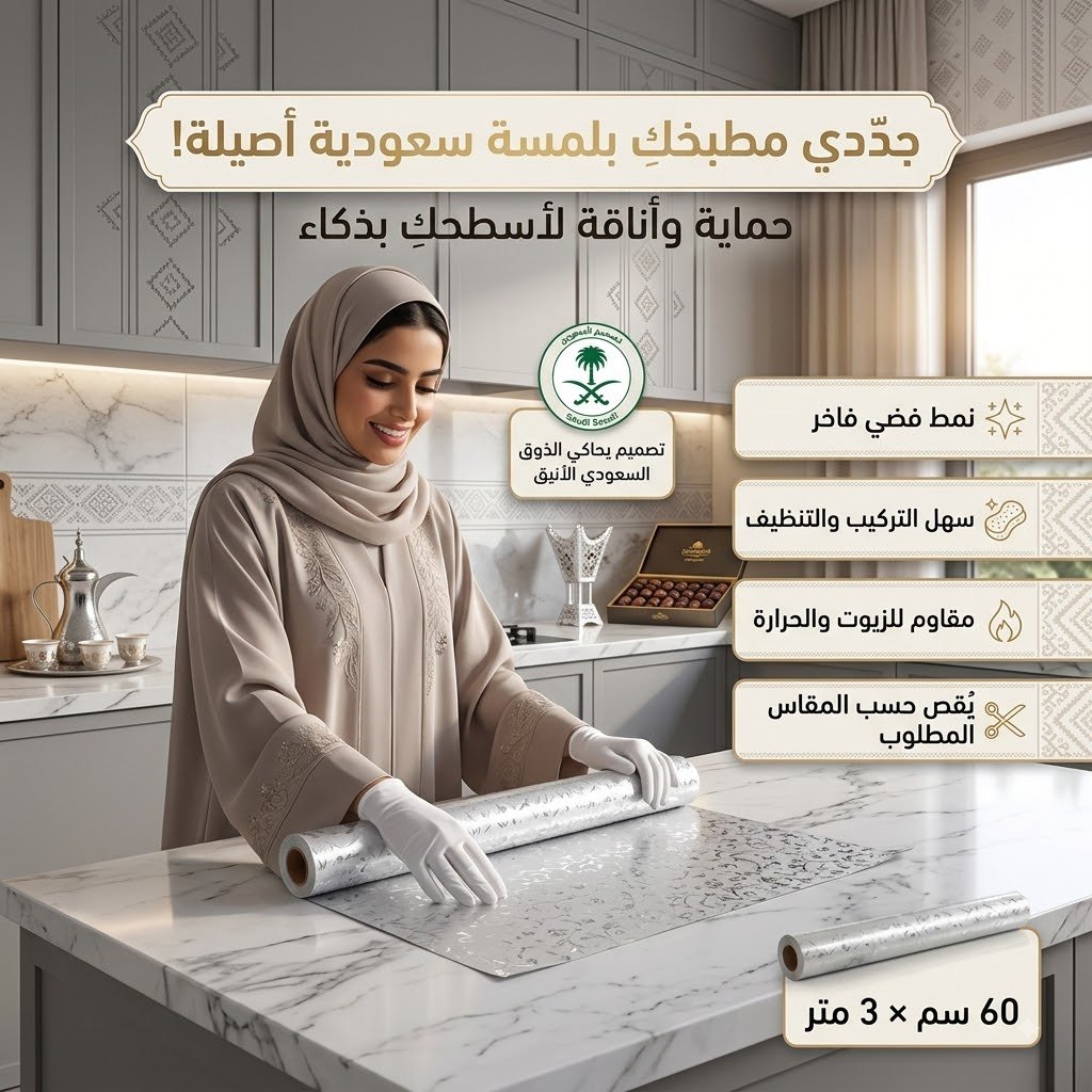 ورق لاصق مقاوم للحرارة(3 متر)