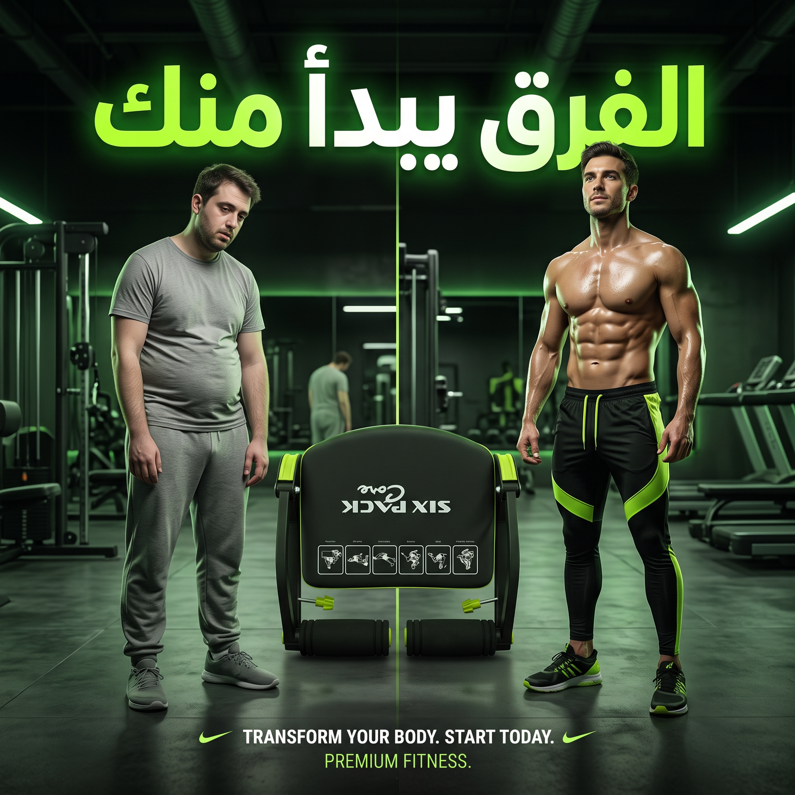 جهاز تدريب عضلات البطن - الصورة 2
