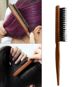 عرض فرشاة شعر بشعيرات كثيفة+عصا شمع سليك للشعر