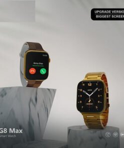 ساعة هاينو تيكو G8-Max الذهبية الإصدار الذكي