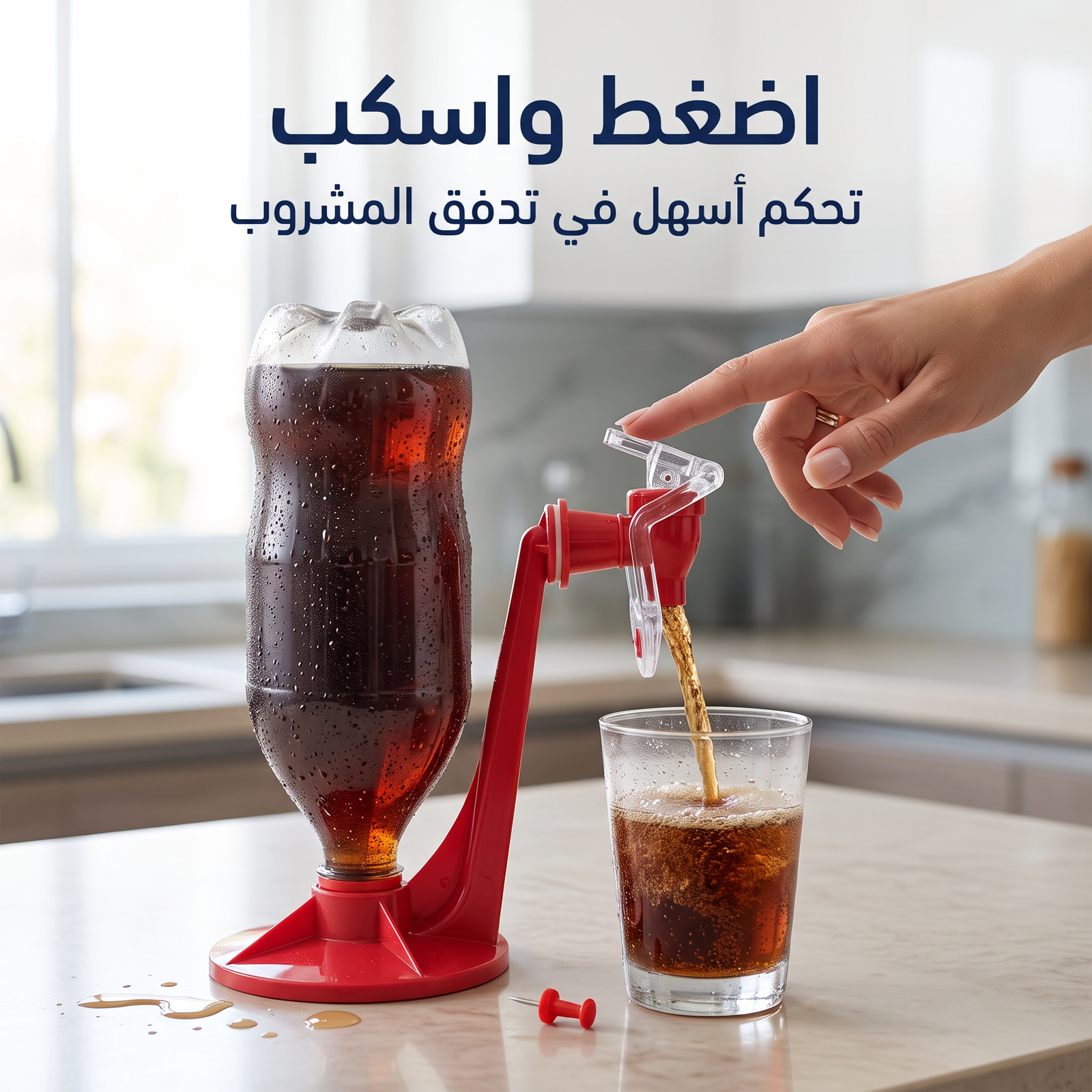 موزع مياه كولا قابل للعكس - الصورة 4