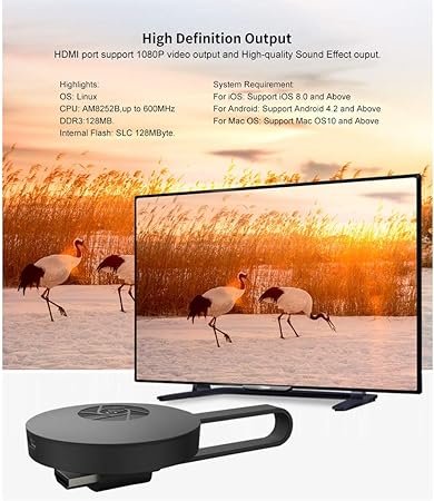 رسيفر واي فاي بدقة 4K HD - الصورة 5