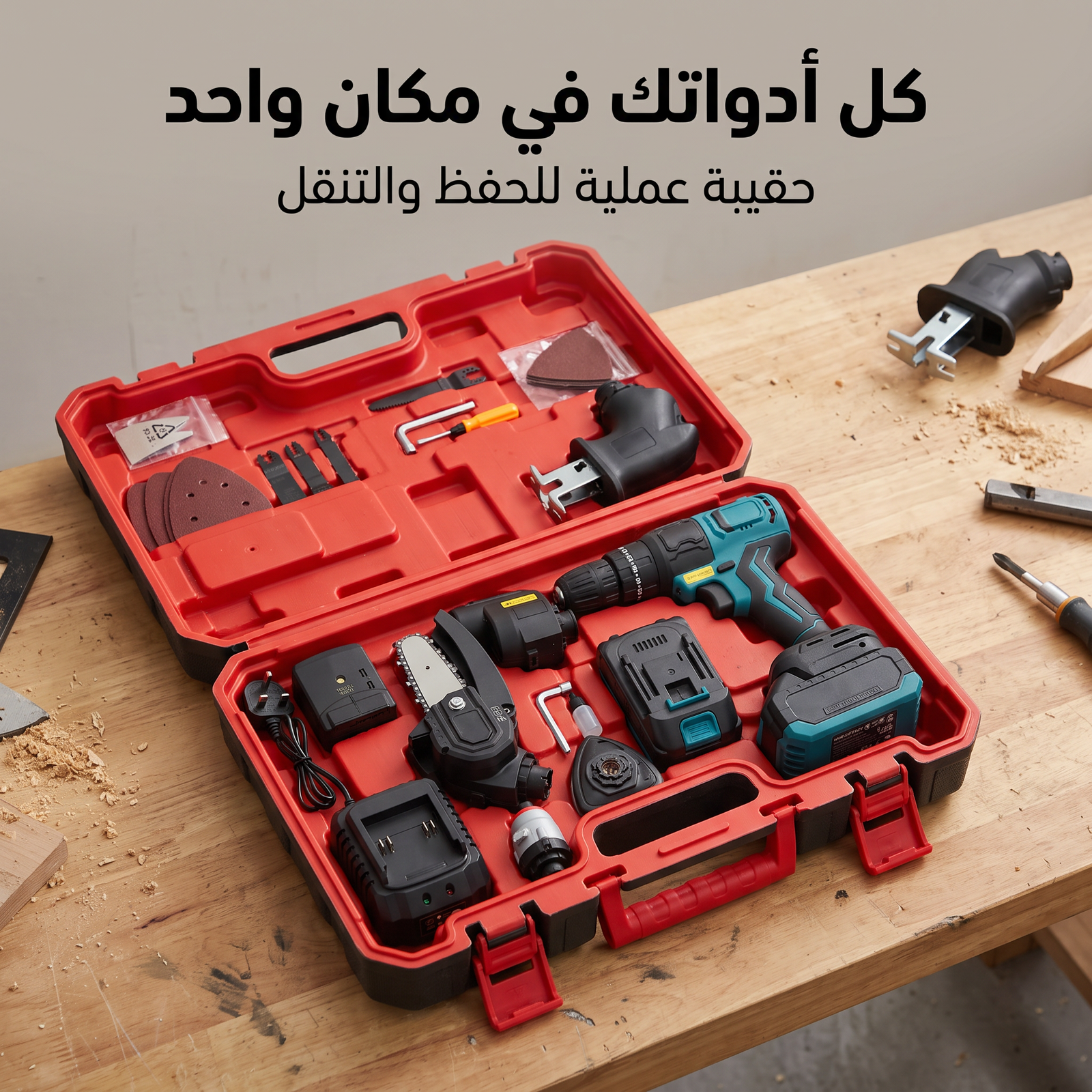 " أداة متعددة الاستخدامات لاسلكية"