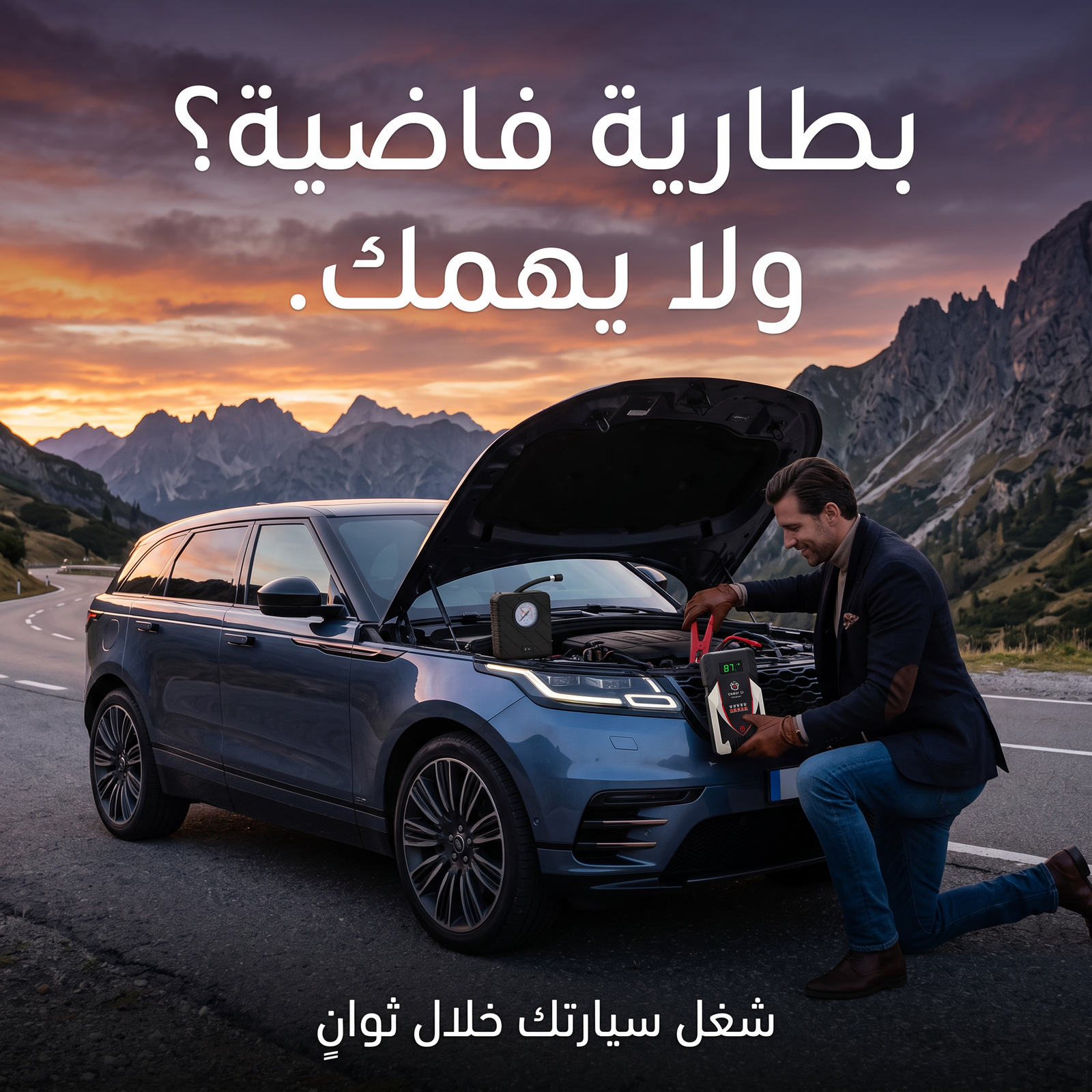 سعة 6000 مللي أمبير Toby X6 جهاز تشغيل بطارية السيارة مع منفاخ 2*1 - الصورة 3