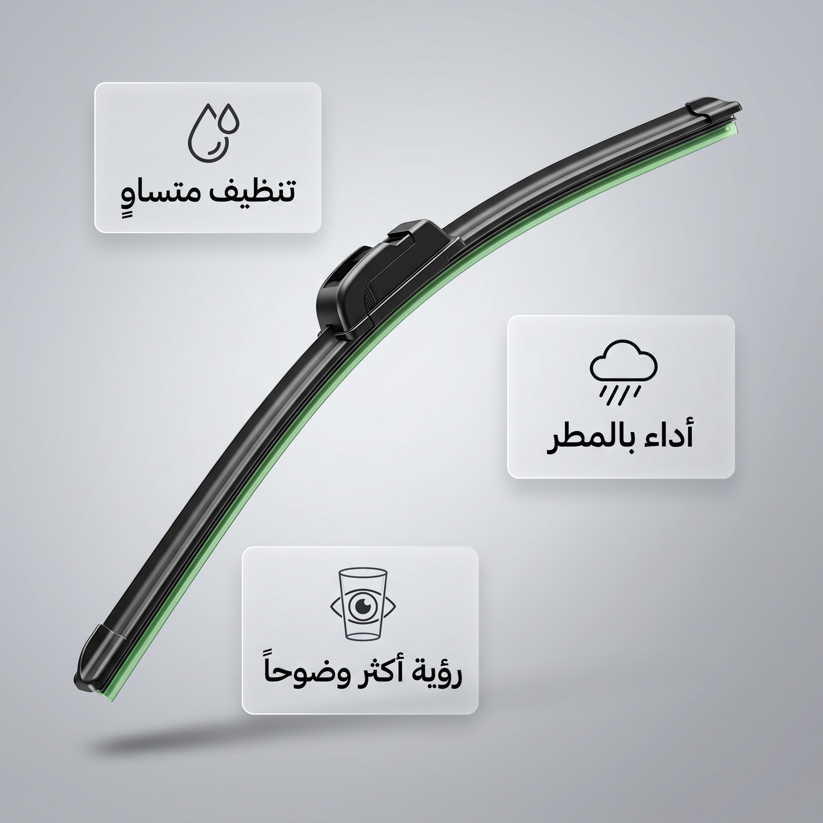 • مساحات سيارة رابر 22 انش - الصورة 4