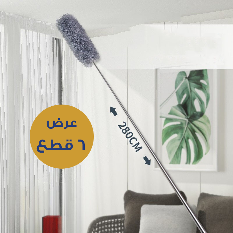 عرض 6 قطع عصا تنظيف ريشية