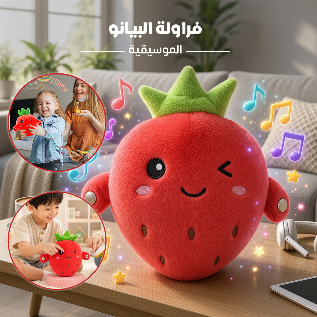 فراولة البيانو الموسيقية - الصورة 3