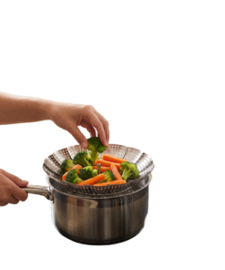 سلة بخار قابله للطى