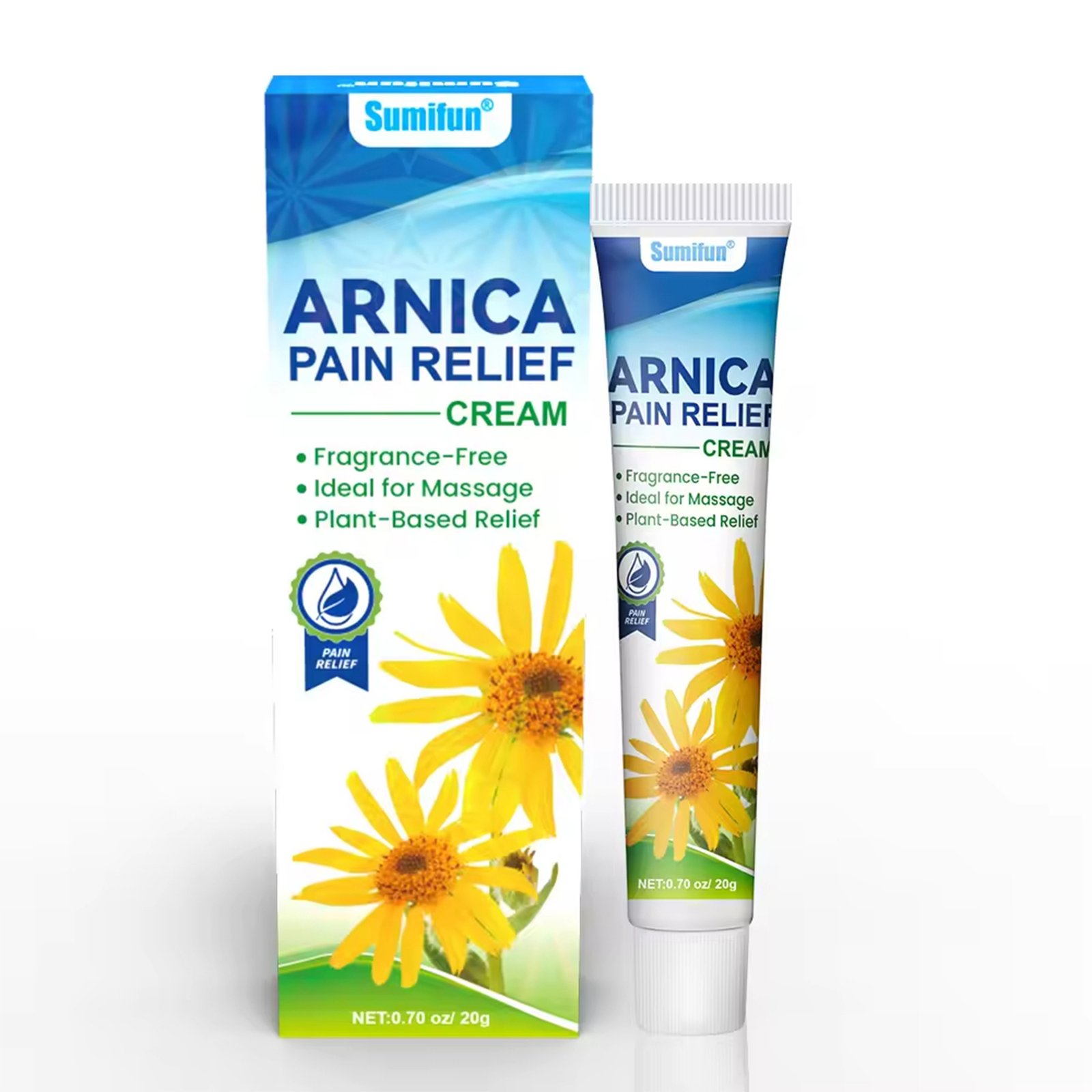 ARNICA دهان عشبي طبيعي لتخفيف آلام الظهر والمفاصل والعضلات - 20 غرام - الصورة 2