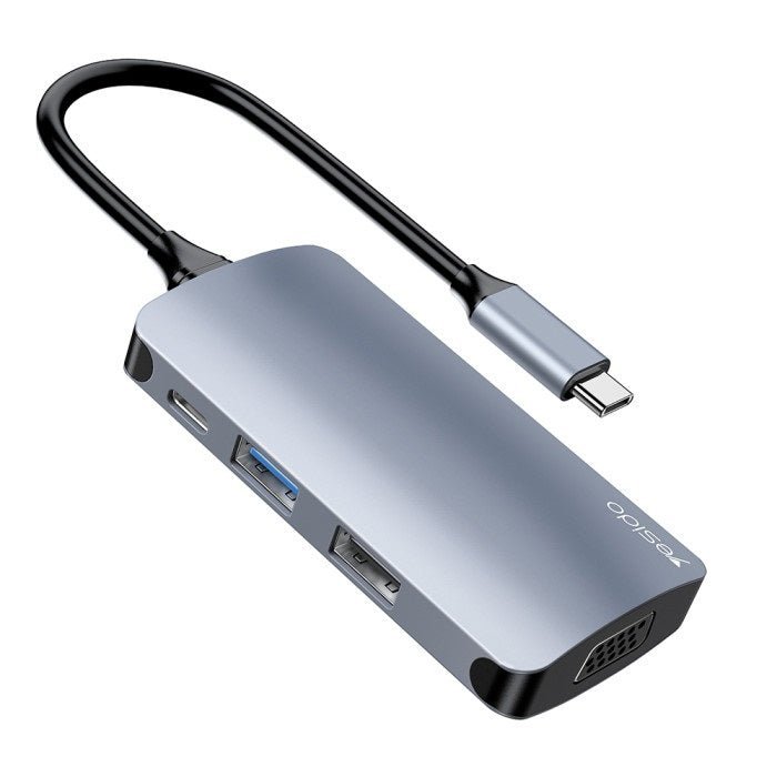 7 في 1 من النوع C إلى محور USB خارجي - الصورة 2