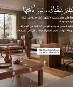 منظم اسلاك بدون تخريم