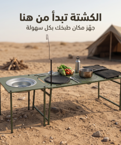 طقم طاولة تخييم