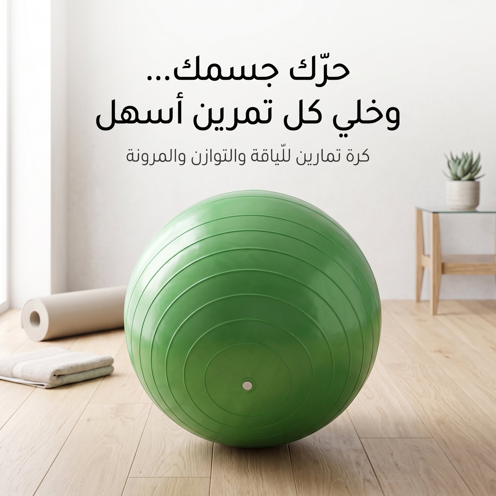 • كرة تمارين