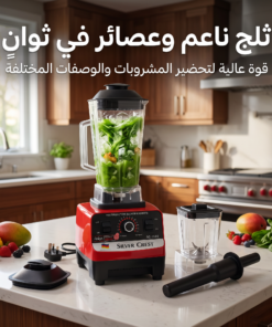 • الخلاط الألماني الأصلي مع مطحنة بضمان 6 شهور