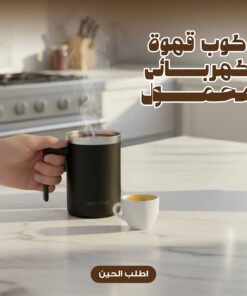 كوب قهوة كهربائى محمول