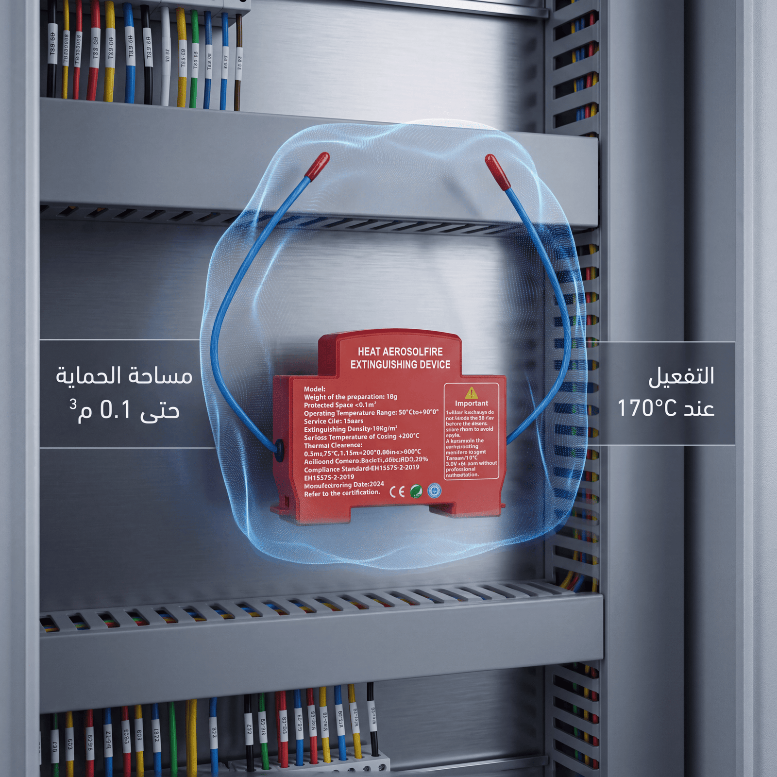 وحدة إخماد تلقائي CHRMSHDG - الصورة 3