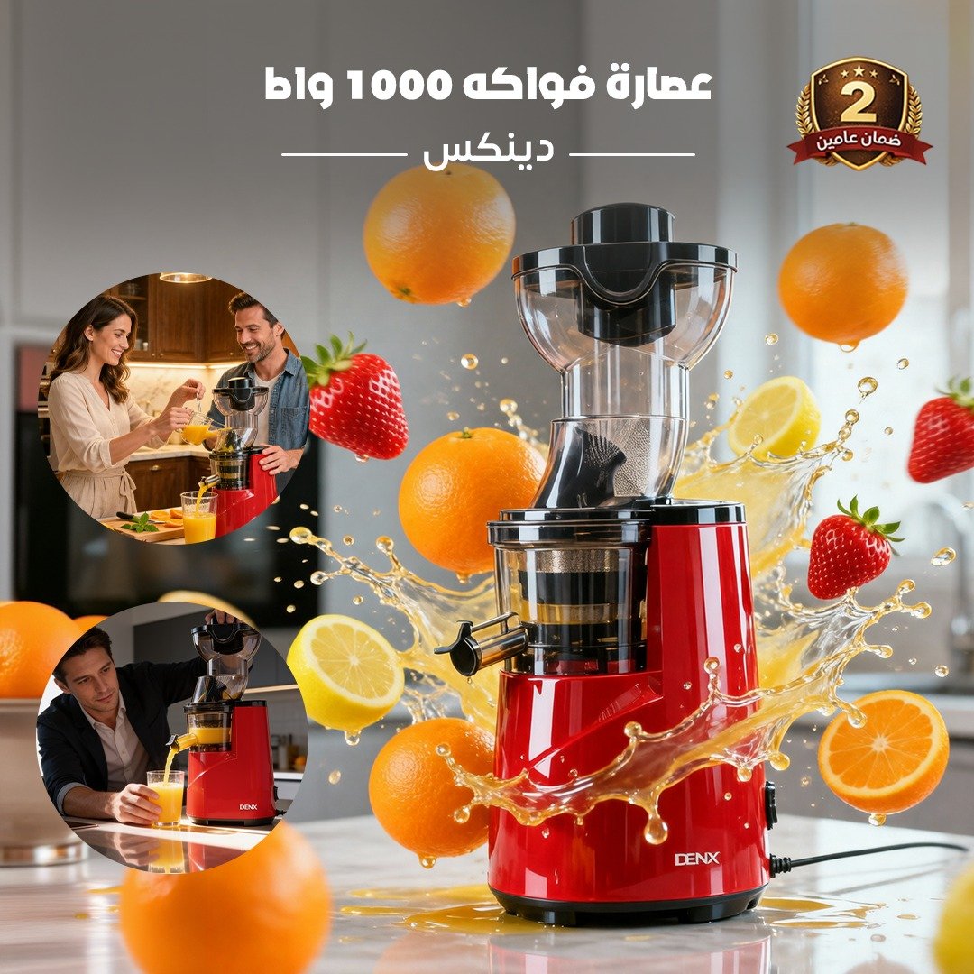 عصارة فواكه 1000 واط دينكس - ضمان عامين
