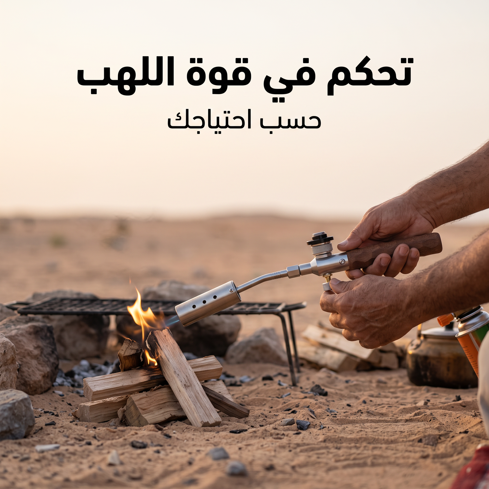 ولاعة غاز للتخييم – رفيقك المثالي للرحلات - الصورة 2