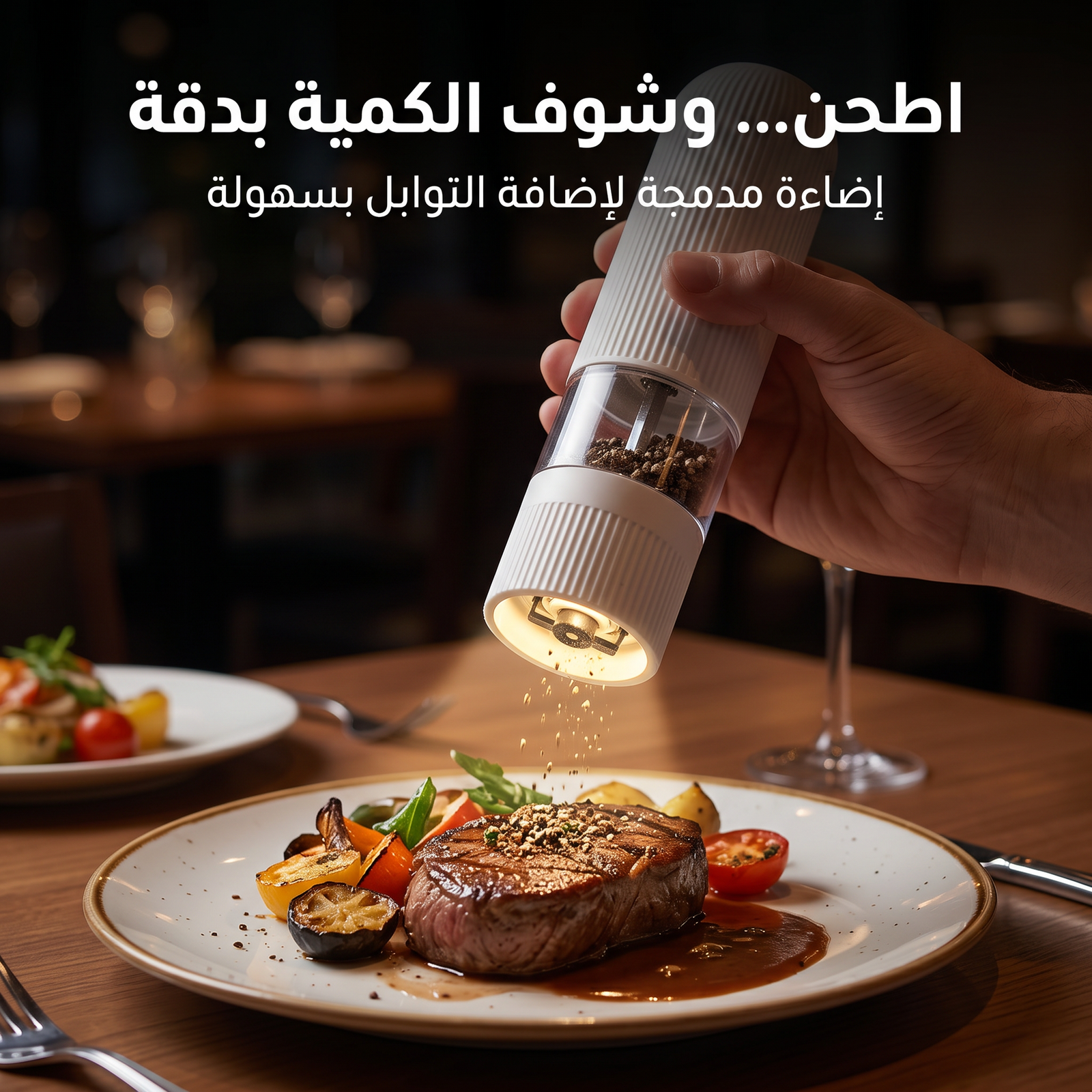 • مطحنة البهارات الكهربائية