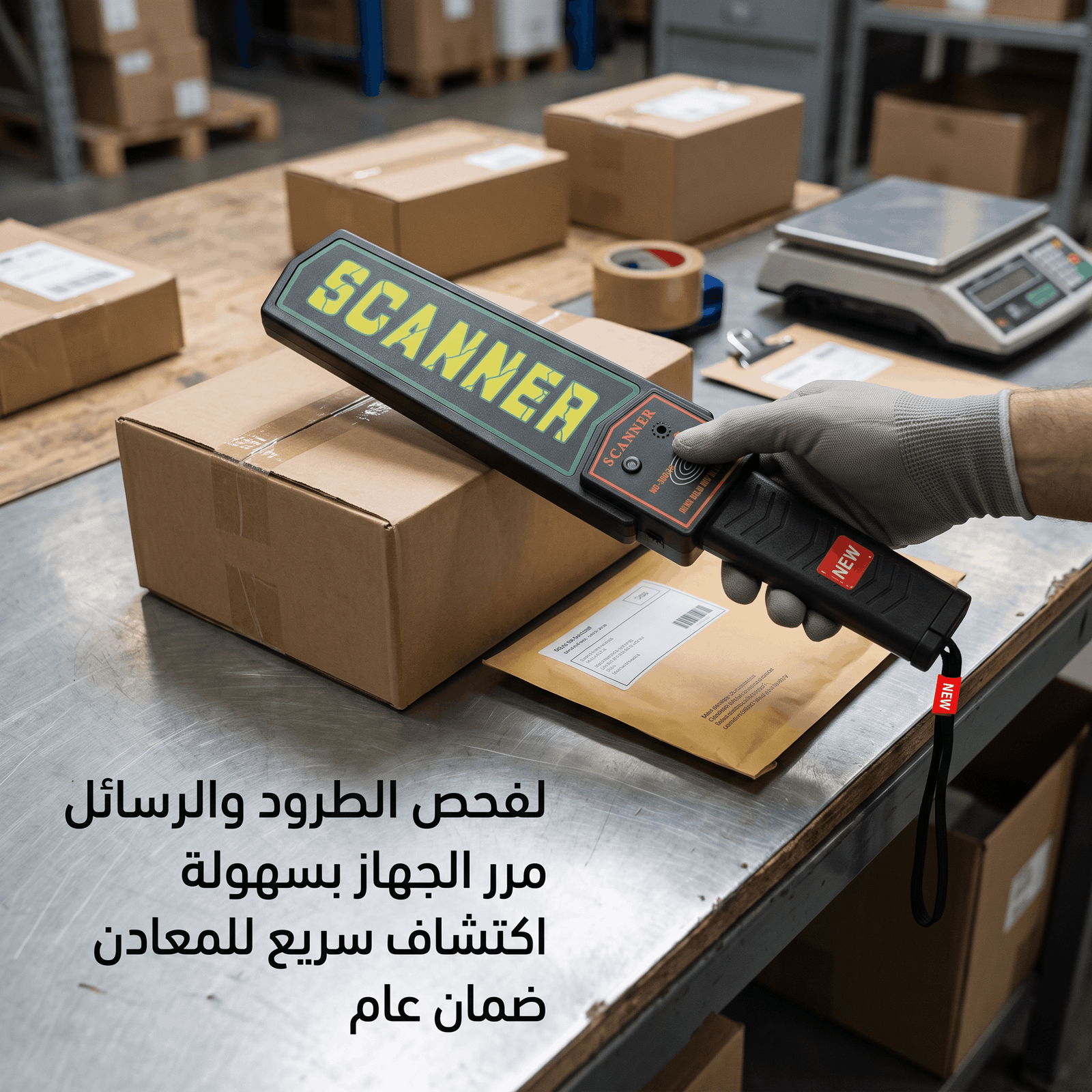 جهاز الامن لكشف المعادن ضمان عام ارخص سعر بالمملكة - الصورة 2