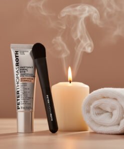 كريم شد فوري لمنطقة العين من Peter Thomas Roth مع فرشاة هدية