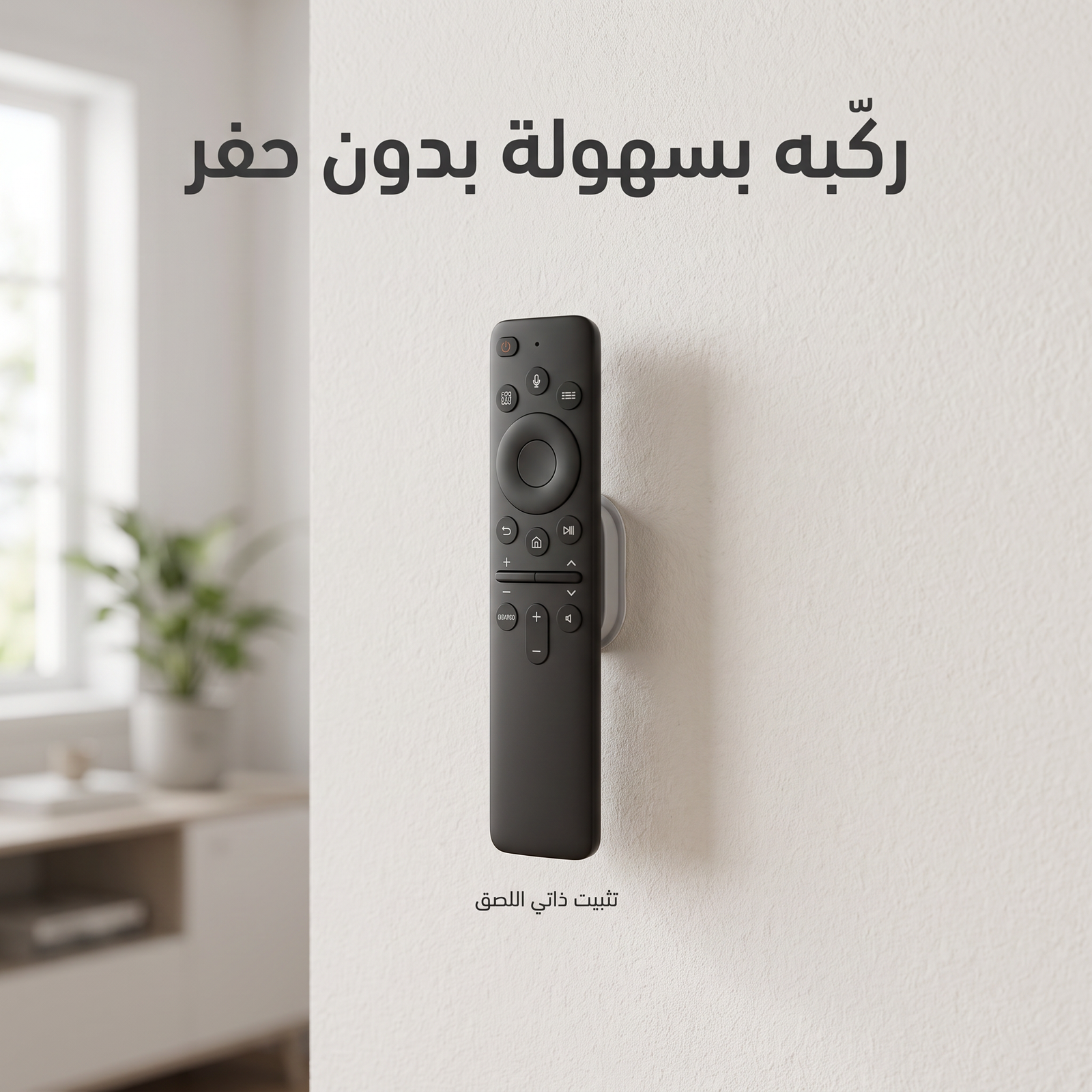 حامل مغناطيسي يثبت على الحائط، متعدد الاستخدامات وذاتي اللصق - الصورة 5