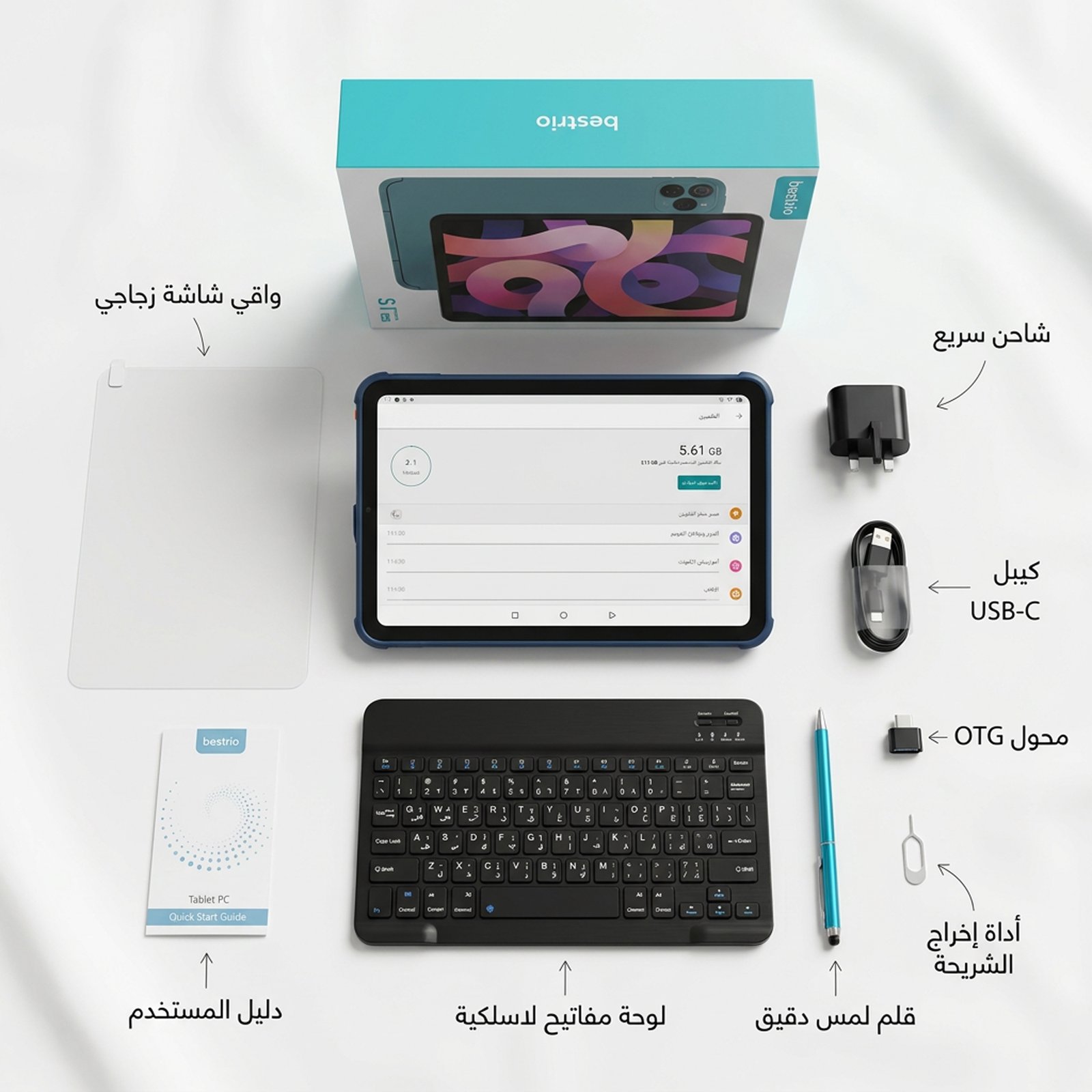 تابلت كبير 11 بوصة Oteeto S12 ( ضمان عام ) - الصورة 6