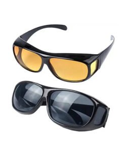 عرض مروحة سيارة بثلاث رؤوس + هدية نظارة HD Vision للقيادة+هدية بخاخ معطر جو السيارات