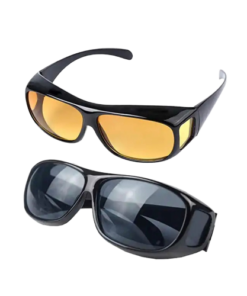 عرض مروحة سيارة بثلاث رؤوس + هدية نظارة HD Vision للقيادة+هدية بخاخ معطر جو السيارات