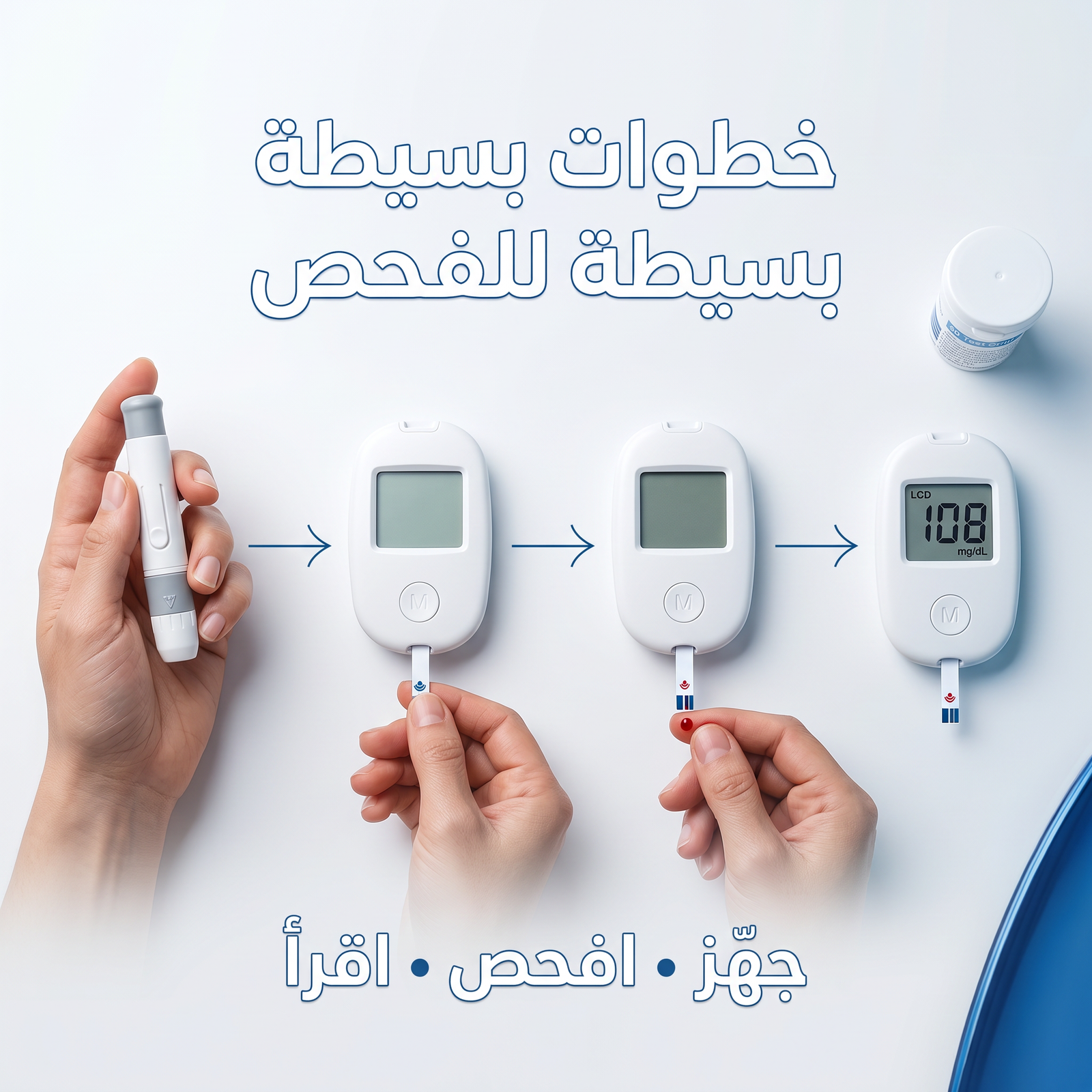جهاز قياس السكر الذكي بدقة عالية - الصورة 4