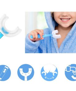 • ١٠ قطع فرشاة تنظيف الأسنان العملية للكبار والصغار
