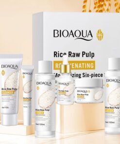 BIOAQUA - مجموعة تجديد لب الأرز الخام