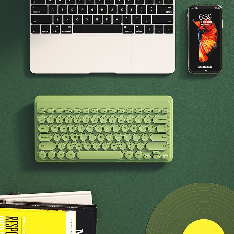Bow Notebook لوحة مفاتيح لاسلكية كتم صوت USB - الصورة 3