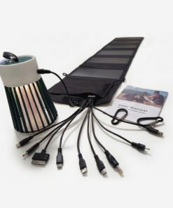 شاحن USB، لوح شمسي  قابل للطي