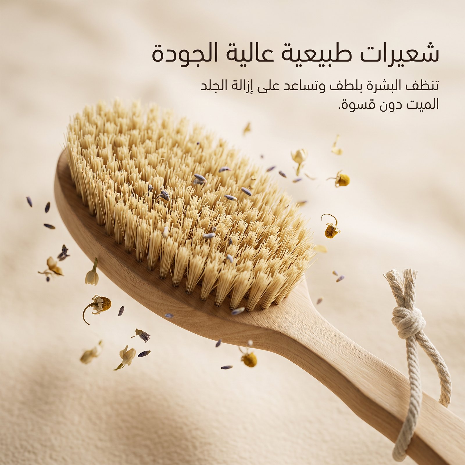 • فرشاة للجسم للتقشير وازالة السيلوليت - الصورة 2