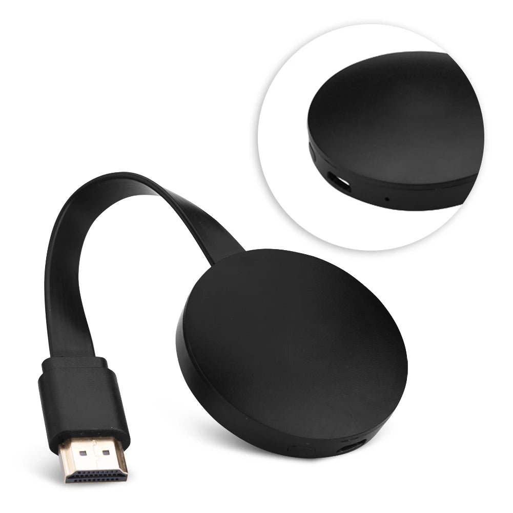 Chrome Cast - دونجل عرض لاسلكي HDMI بدقة 4K