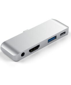متوافق مع Apple، مناسب لمحطة إرساء Ipad Pro Hub USBC إلى HDMI 3.5 Usb Pd Hub Typec