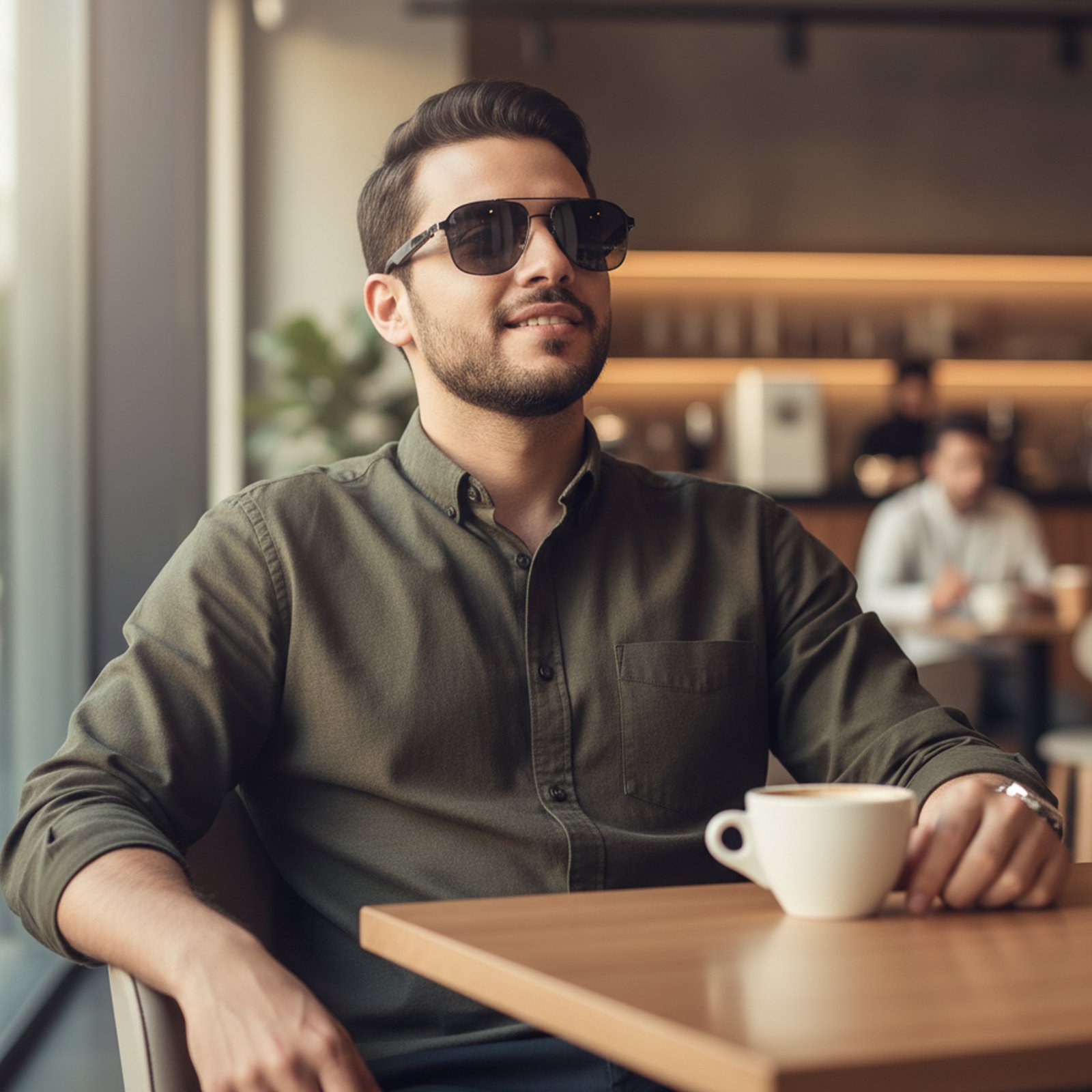 نظارة ذكية + ساعة رياصية هدية محانية ضمان عام