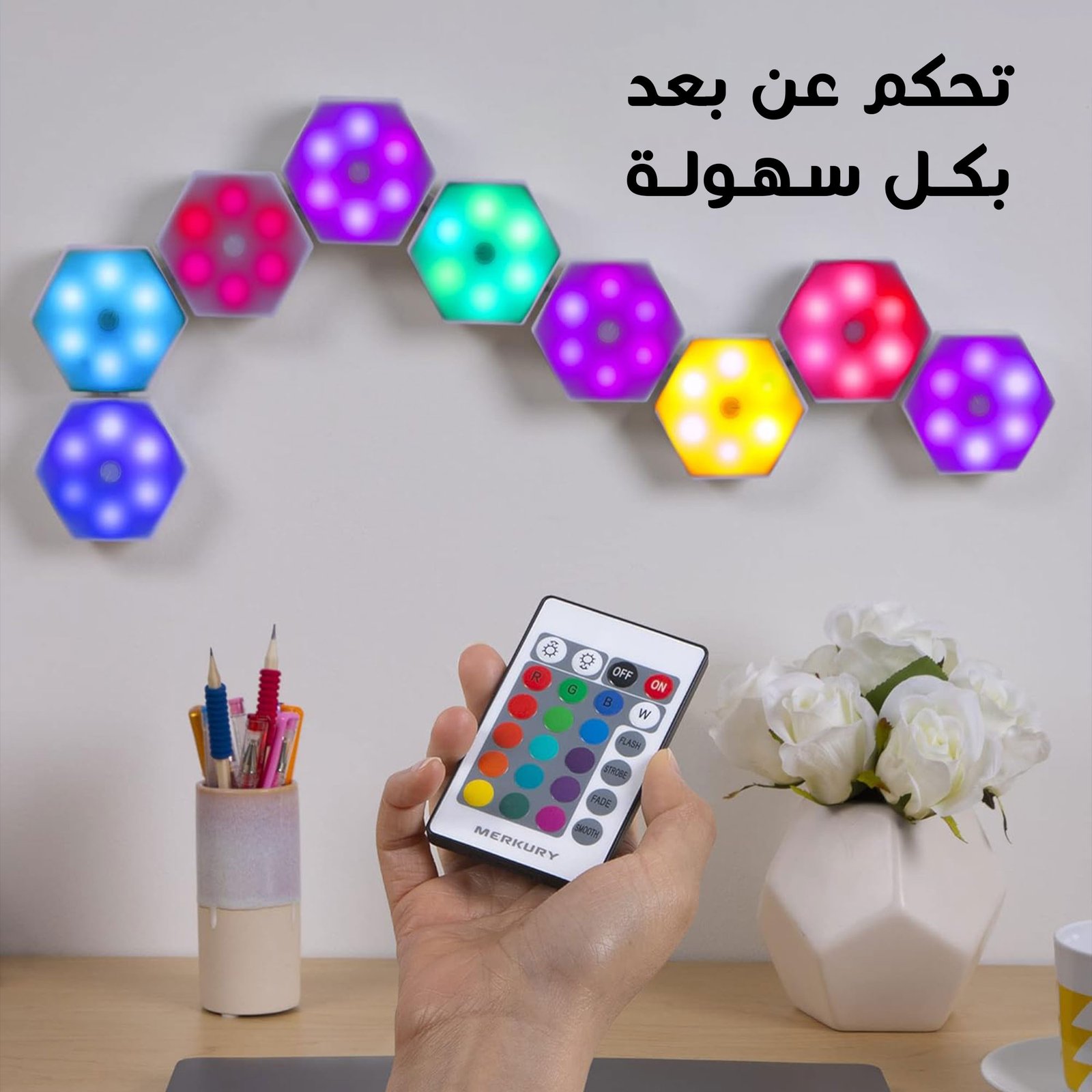 • لوحات اضاءة ثلاثية الابعاد LED - الصورة 4