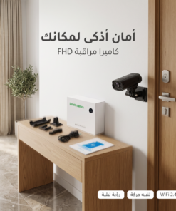 الكاميرا الذكية ضد الموية للسيارة والمنزل بجودة تصوير full hd