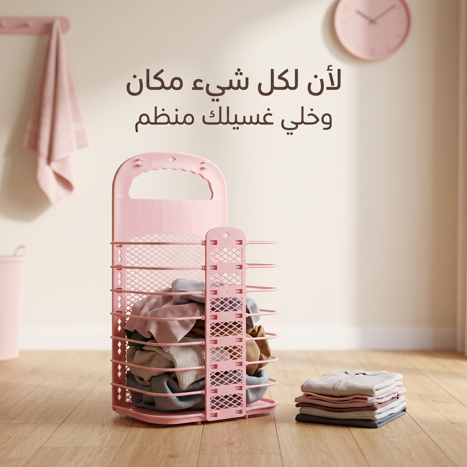 منظم الغسيل الجداري الذكي – متعدد الأدوار - الصورة 4