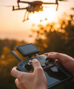 طائرة Drone فائقة الدقة 4K ابيض