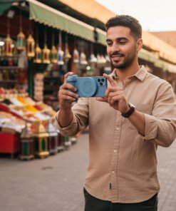 • مقبض تصوير مغناطيسي بزر كاميرا ios