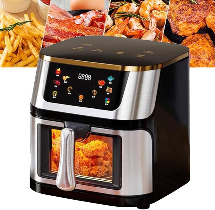 Air Fryer Denx 8 لتر بضمان عامين